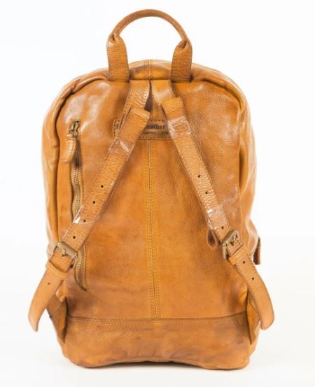 Chadwick – Washed Leather Backpack | Ronnie John