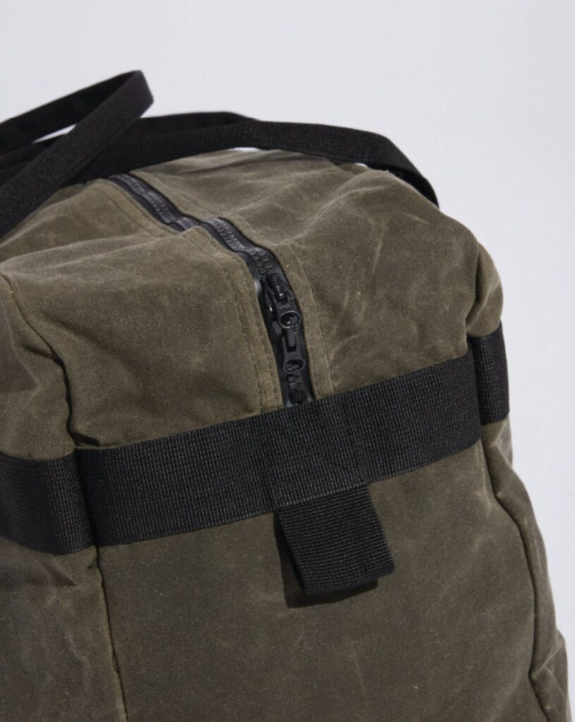 Waxed Canvas Gear Bag Bush Ronnie John