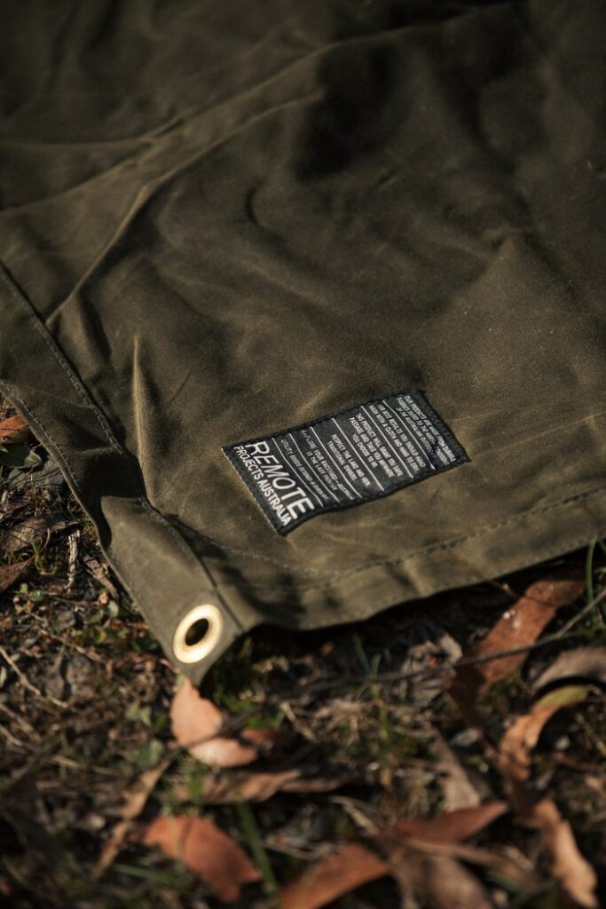 Waxed Canvas Utility Blanket Ronnie John