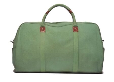 Evan Canvas Carry Bag Green 1