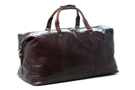 Marcus Leather Luggage Bag